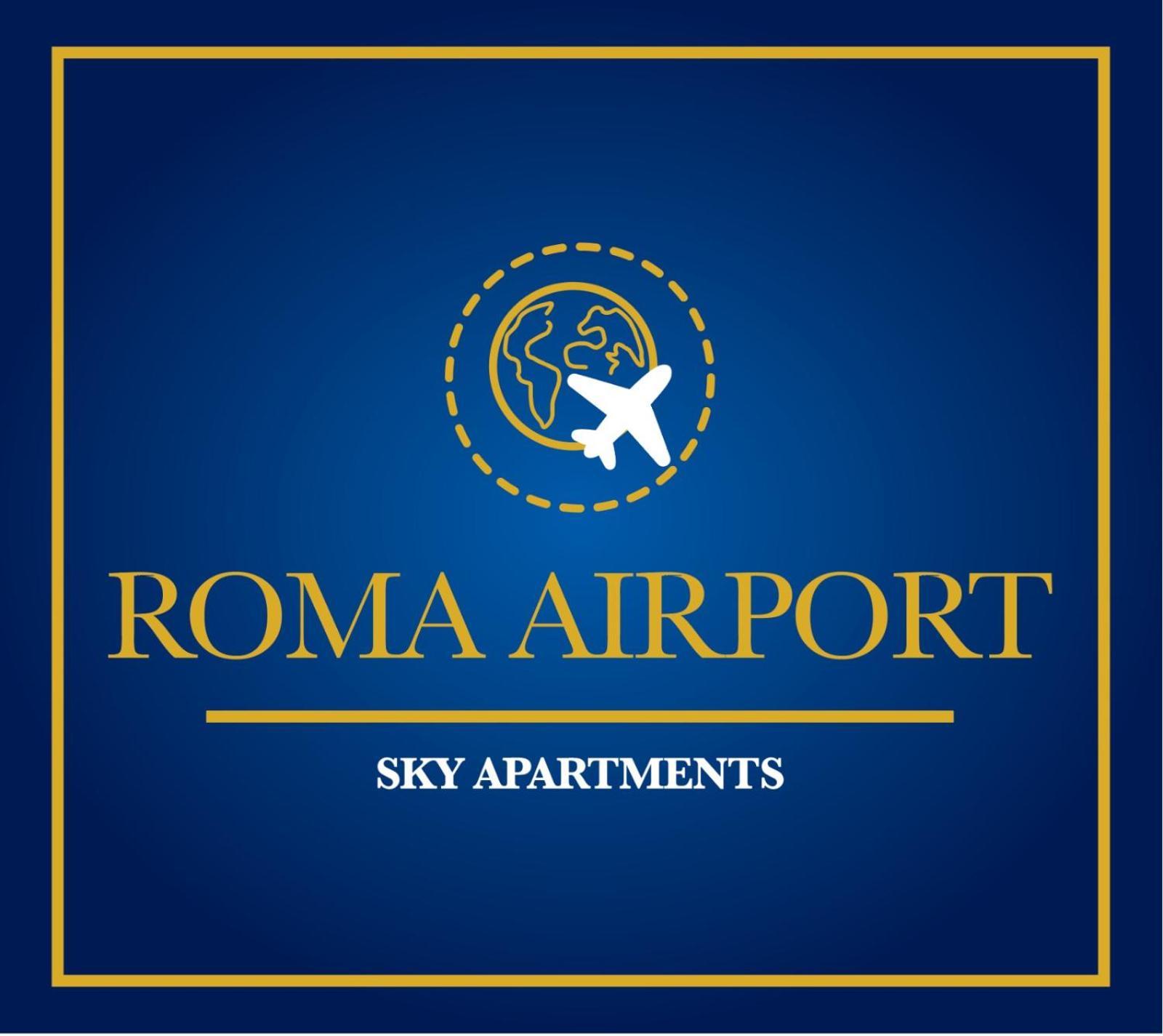 Roma Airport Sky Apartments Fiumicino Exterior photo