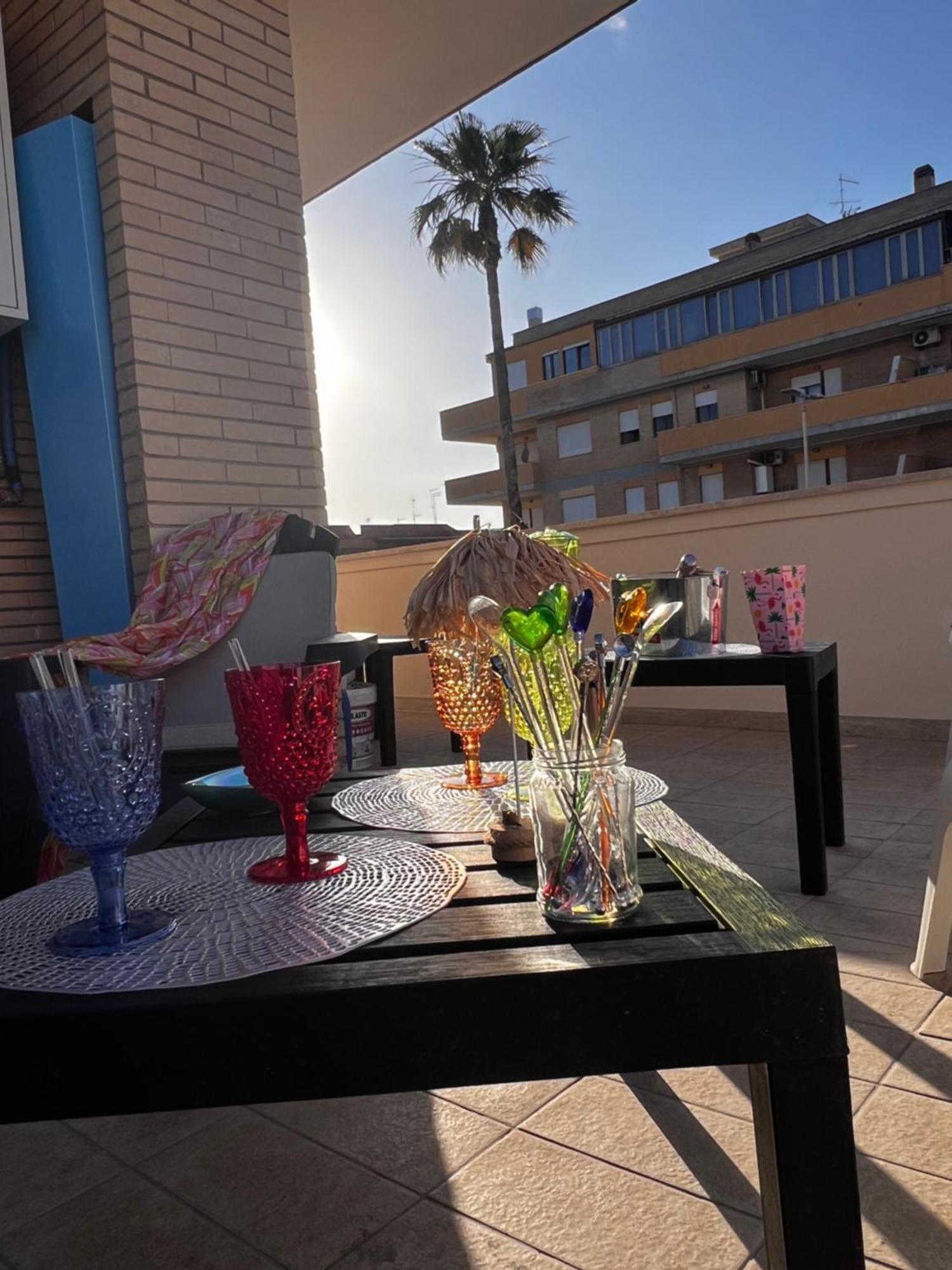 Roma Airport Sky Apartments Fiumicino Exterior photo