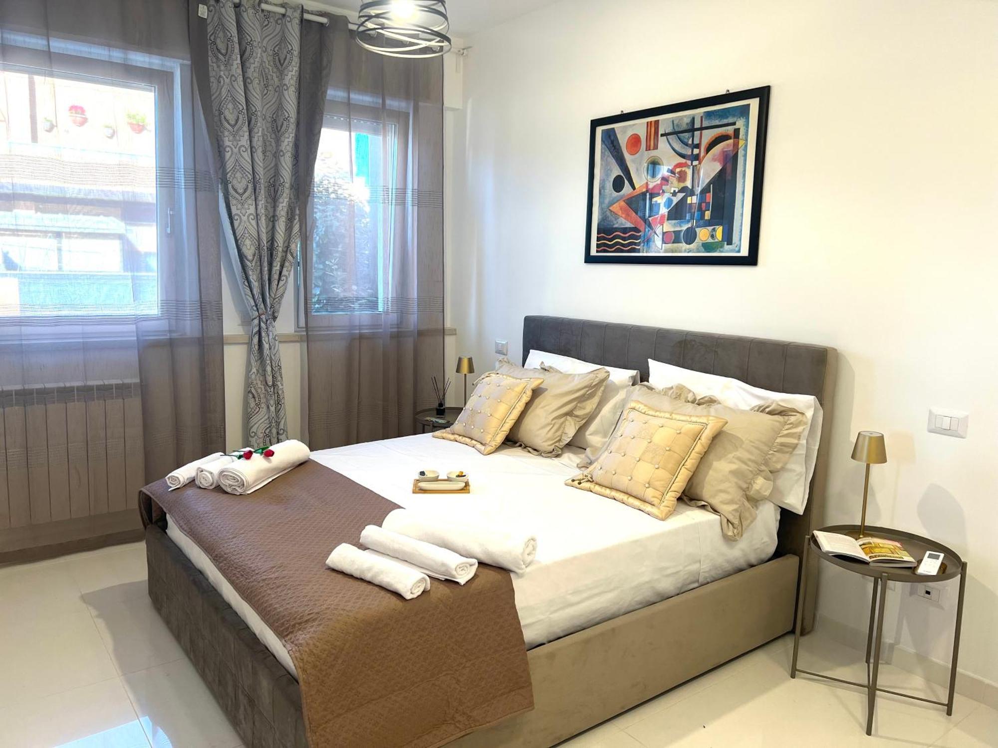 Roma Airport Sky Apartments Fiumicino Exterior photo